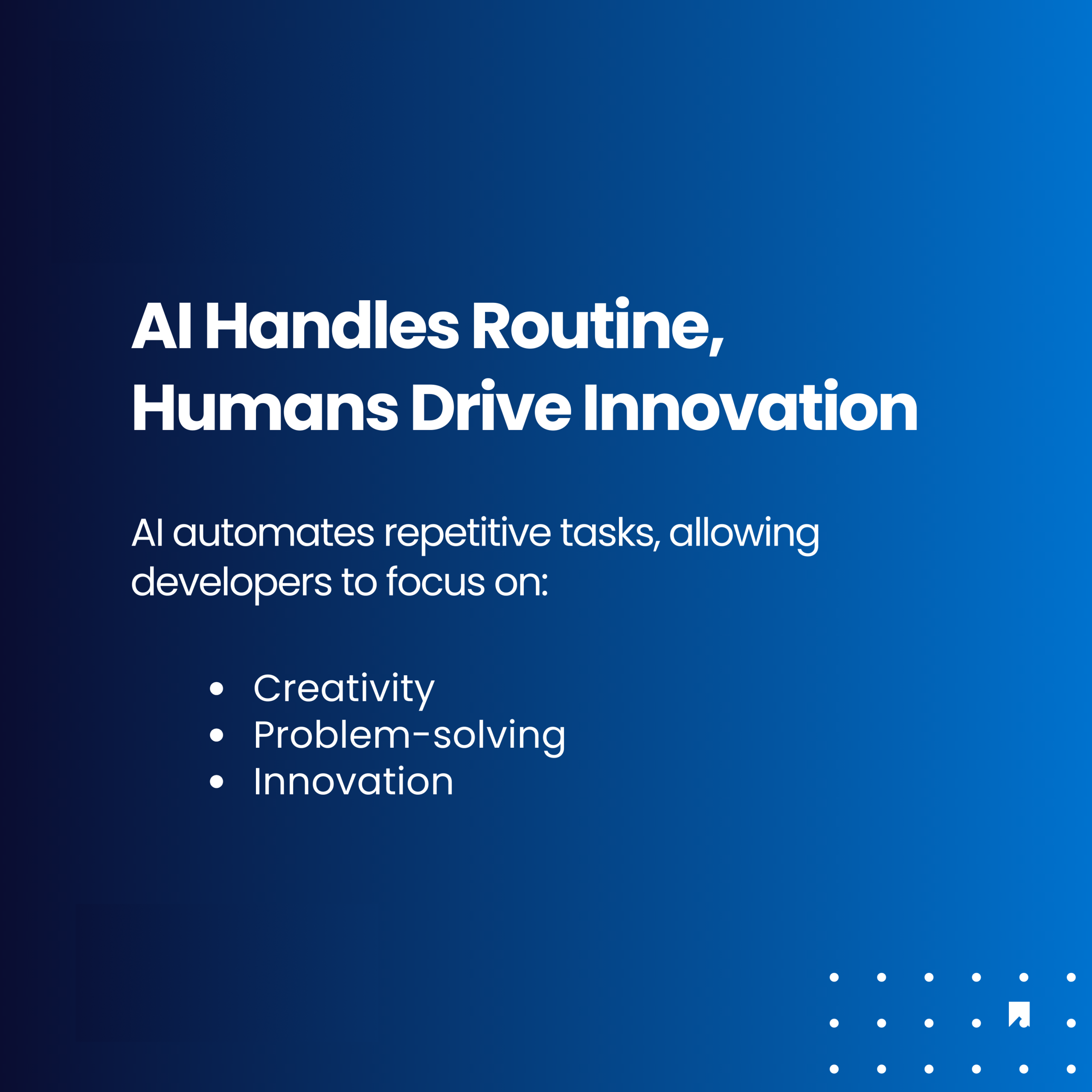 Stages in application development